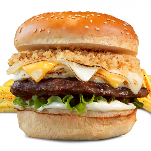 CHEESY BEAST BURGER