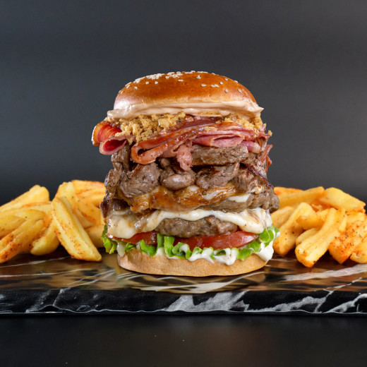 SMOKEHOUSE DOUBLE SMASH BURGER